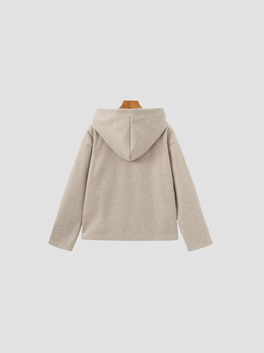 CATALINA | SUDADERA CON CREMALLERA | CORTE RELAJADO Y ATEMPORAL