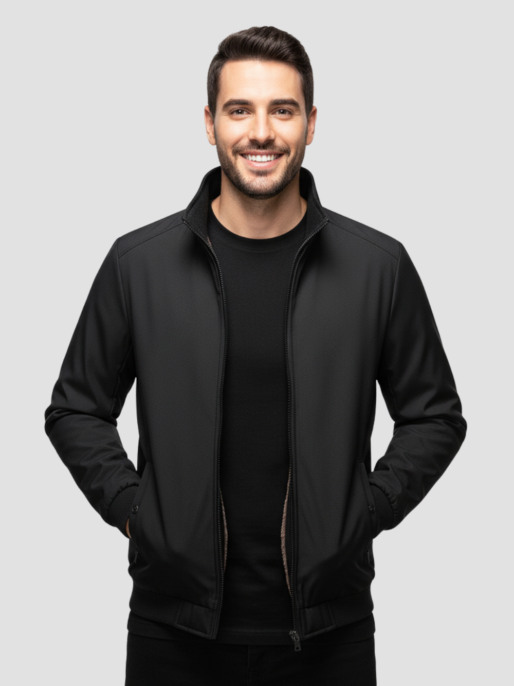 MARZIANO | CHAQUETA CON FORRO DE FELPA – CALIDEZ MODERNA Y ESTILO FUNCIONAL