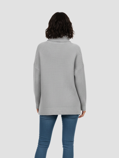 ARDENA | SUÉTER DE PUNTO ACANALADO PARA MUJER – DISEÑO ATEMPORAL CON ACABADO CHIC