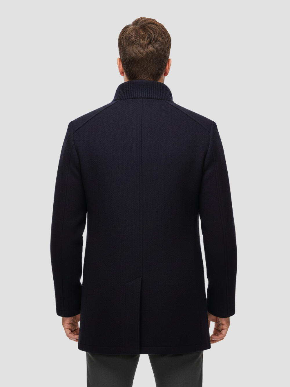 CRISANTO | ABRIGO DE TWEED PARA HOMBRE – CALIDEZ FUNCIONAL Y ESTILO SOFISTICADO