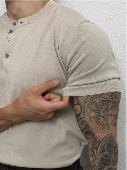 ENZO | HENLEY DE PUNTO | CONFORT Y ELEGANCIA