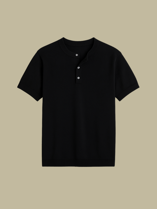 ENZO | HENLEY DE PUNTO | CONFORT Y ELEGANCIA