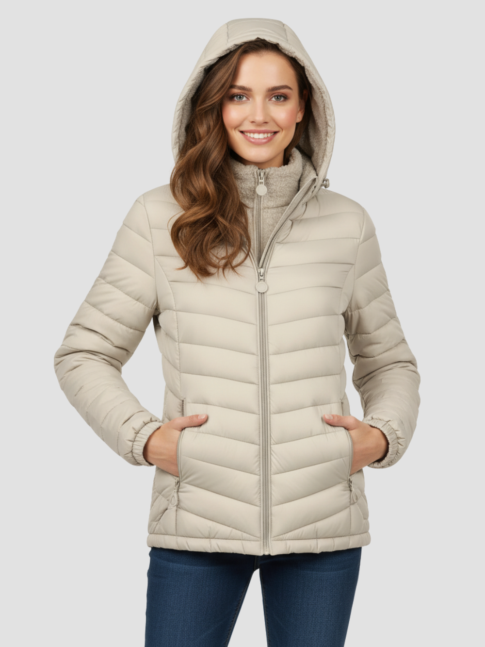 AURIELLE | CHAQUETA INVERNAL LIGERA PARA MUJER – CALIDEZ DIARIA CON AJUSTE MODERNO