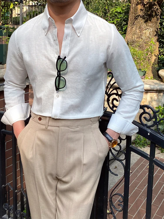 RAMIRO | CAMISA DE ALGODÓN | ESTILO CLÁSICO Y REFINADO