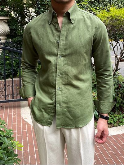 RAMIRO | CAMISA DE ALGODÓN | ESTILO CLÁSICO Y REFINADO
