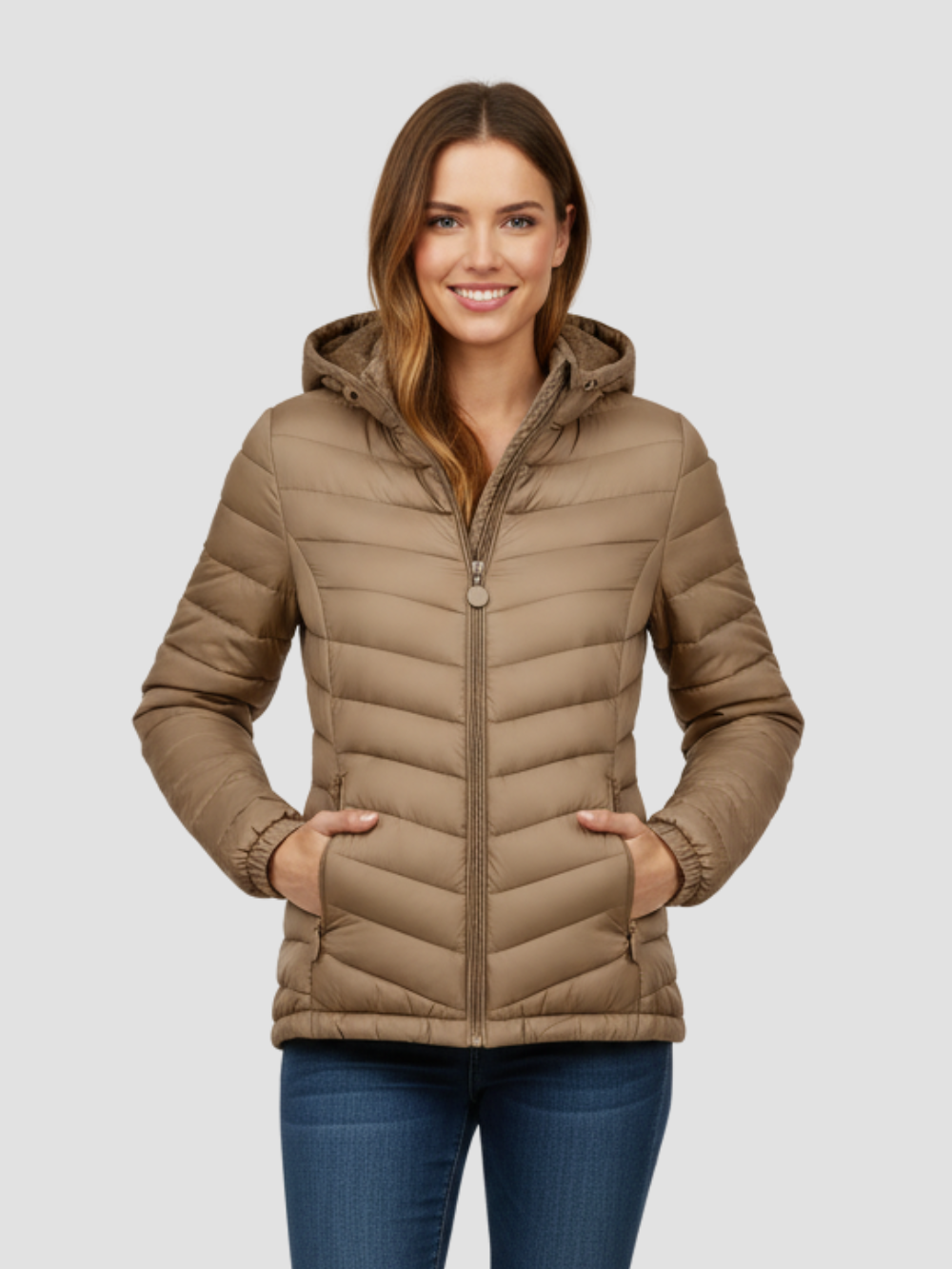 AURIELLE | CHAQUETA INVERNAL LIGERA PARA MUJER – CALIDEZ DIARIA CON AJUSTE MODERNO