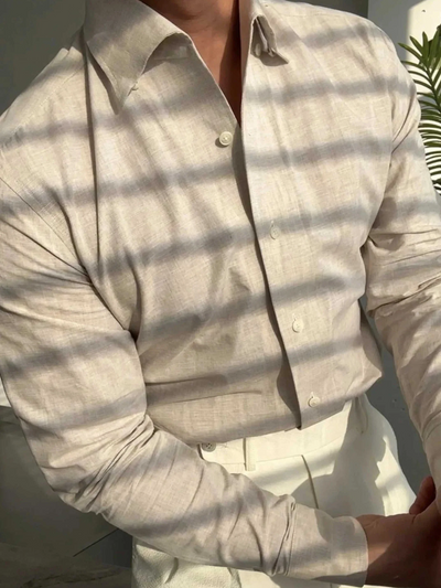 LUCERO | CAMISA LINO-ALGODÓN | ELEGANCIA LIGERA