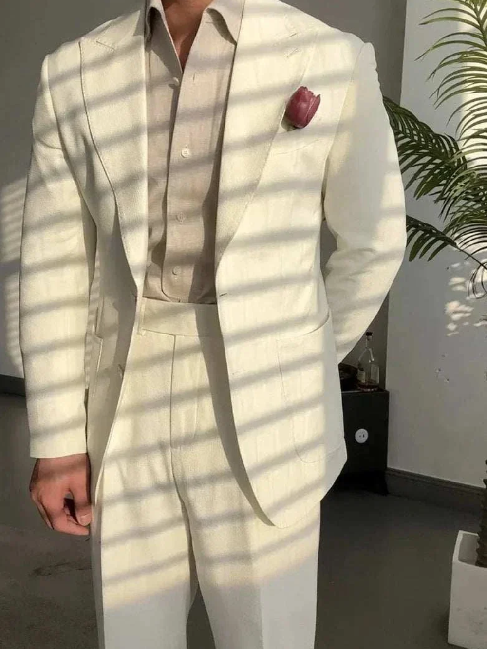 LUCERO | CAMISA LINO-ALGODÓN | ELEGANCIA LIGERA
