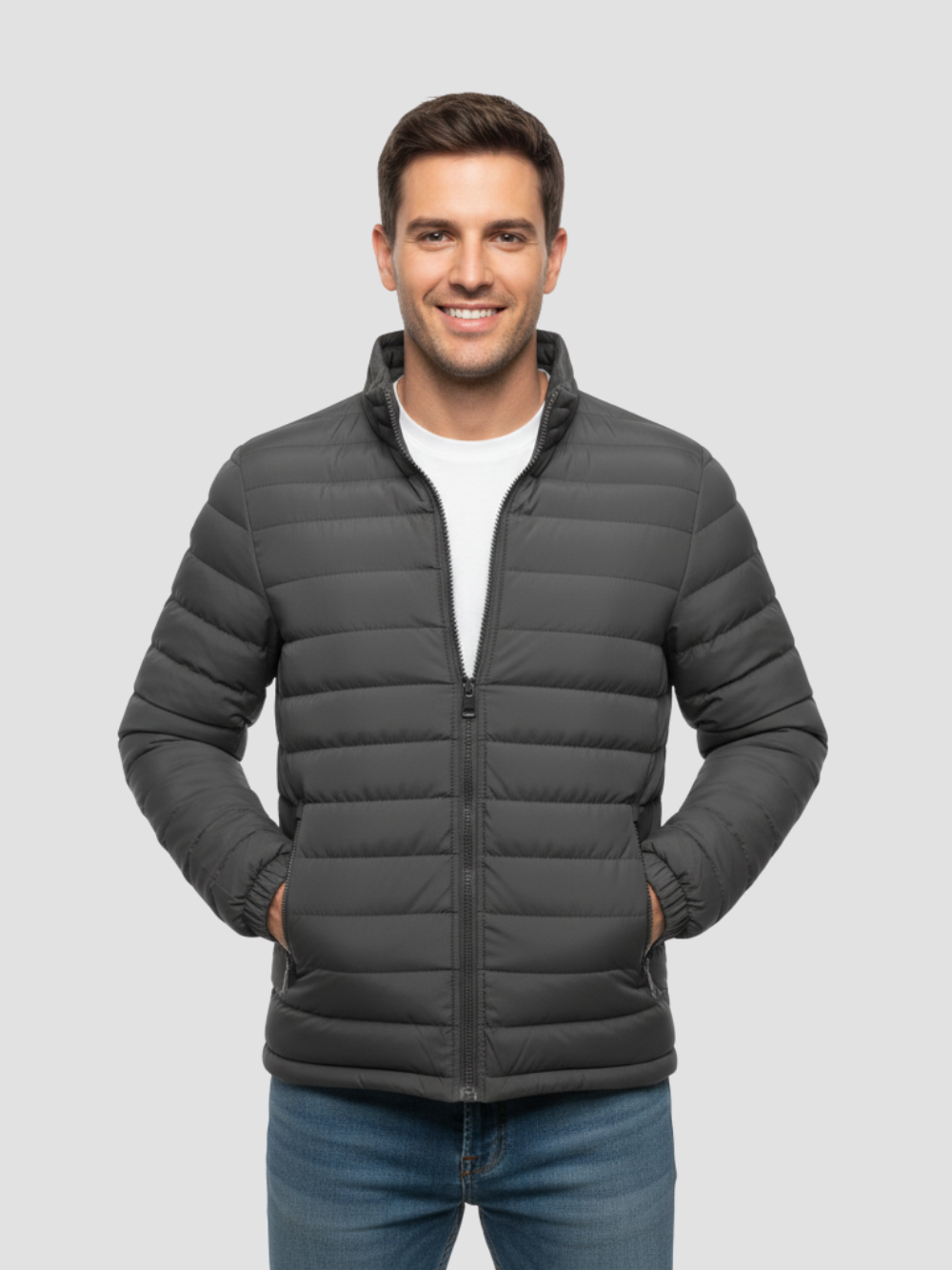 ARVIAN | CHAQUETA ACOLCHADA LIGERA PARA HOMBRE – CALIDEZ DIARIA Y VERSATILIDAD MODERNA