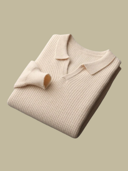 OLIVARES | JERSEY DE PUNTO | CUELLO POLO Y ESTILO CLÁSICO