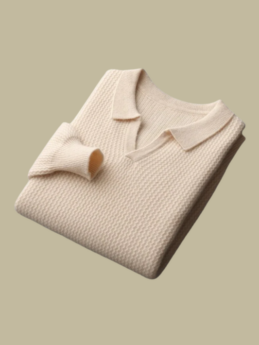 OLIVARES | JERSEY DE PUNTO | CUELLO POLO Y ESTILO CLÁSICO