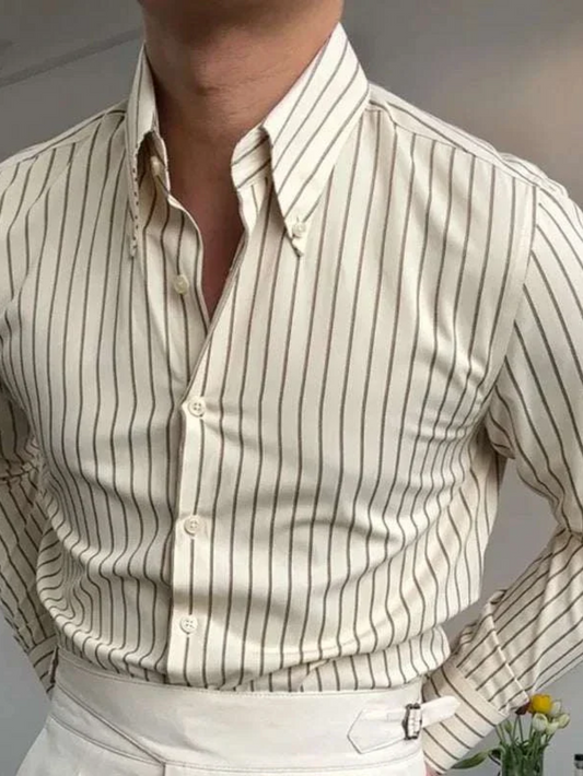 BASTIAN | CAMISA DE RAYAS | ELEGANCIA CLÁSICA