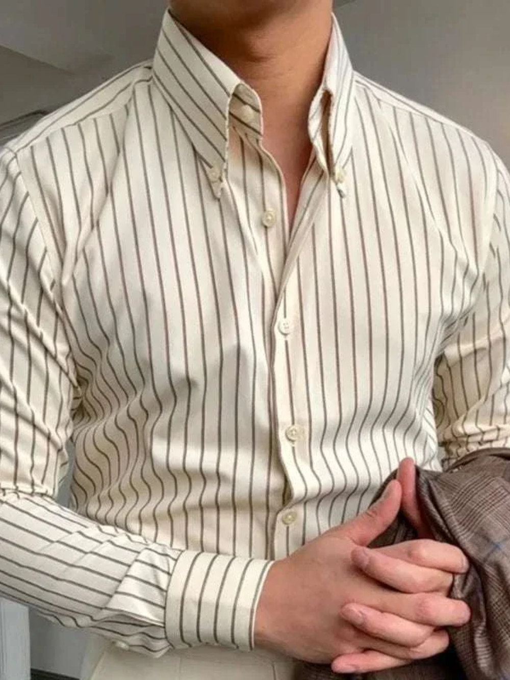 BASTIAN | CAMISA DE RAYAS | ELEGANCIA CLÁSICA