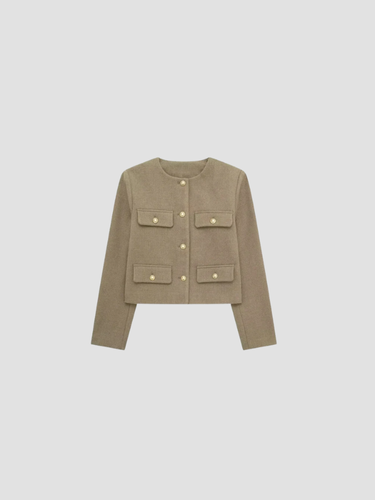 PALOMA | BLAZER DE MUJER | CORTO CON BOTONES DORADOS