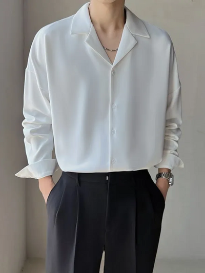 OLIVER | CAMISA CUELLO ABIERTO | LOOK MODERNO Y FRESCO