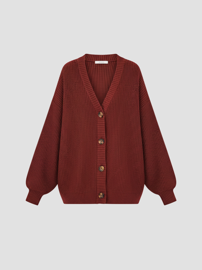 ARELISE | CÁRDIGAN DE PUNTO PARA MUJER – TEXTURA ACOGEDORA Y ESTILO SIN ESFUERZO