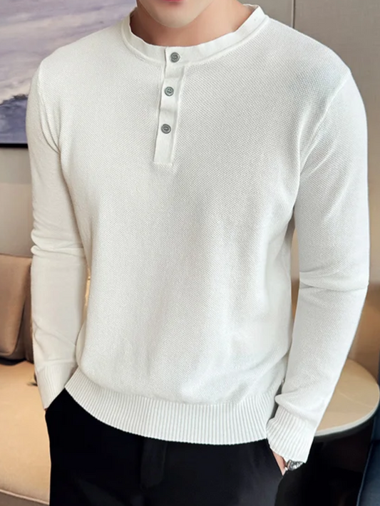 ERMIDA | HENLEY DE PUNTO | DISEÑO CLÁSICO Y CÓMODO