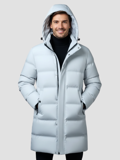 EZEQUÍAS | ABRIGO DE HOMBRE TIPO PUFFER – PROTECCIÓN INVERNAL Y DISEÑO ESTRUCTURADO