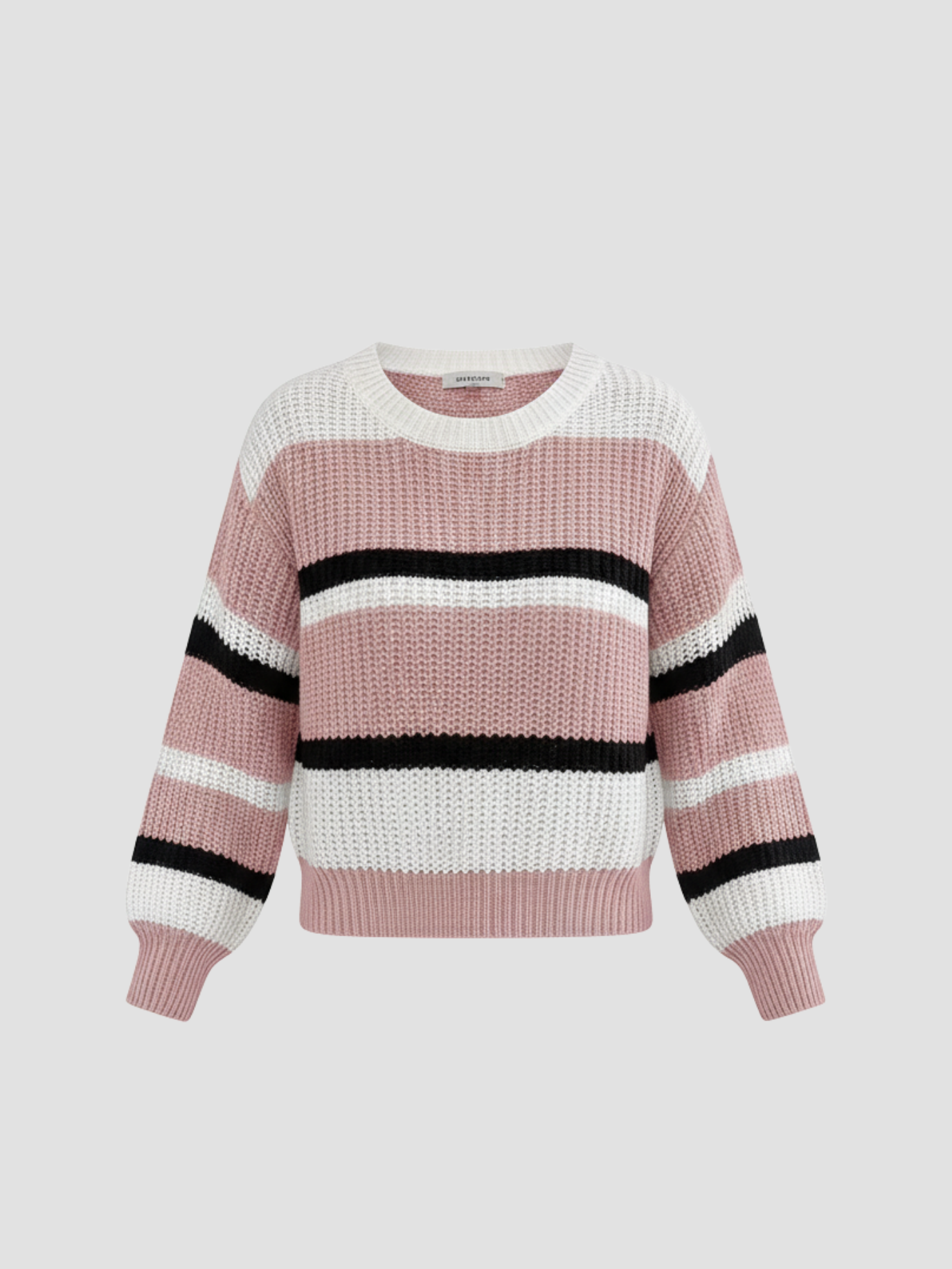 SORIELLE | SUÉTER DE PUNTO A RAYAS PARA MUJER – COMODIDAD SUAVE Y ESTILO DIARIO