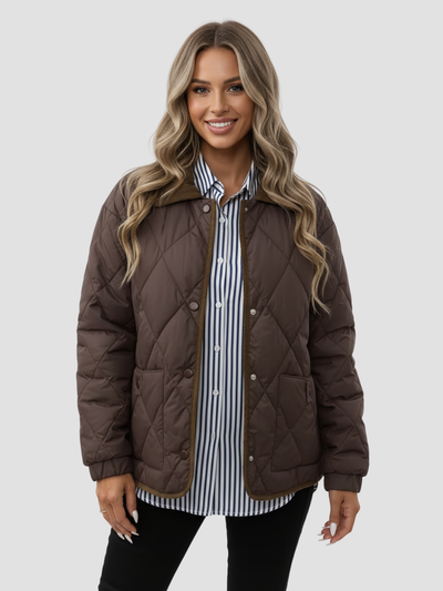 ALINDRA | CHAQUETA INVERNAL DE MUJER – DISEÑO ATEMPORAL Y CONFORT SUAVE