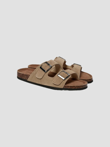 MÁRCIO | SANDALIAS DE ANTE | CONFORT Y ESTILO NATURAL