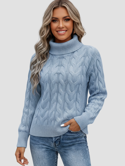 VALERIA | JERSEY DE CUELLO ALTO | ELEGANCIA Y COMODIDAD