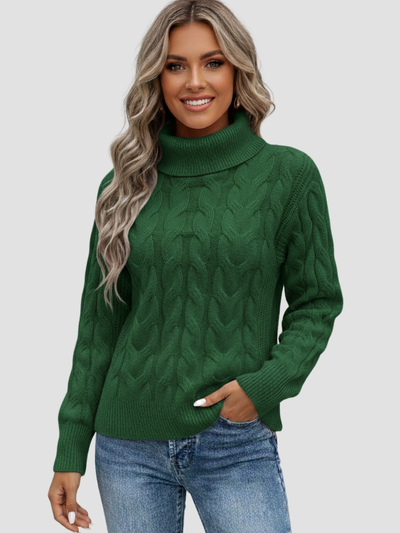 VALERIA | JERSEY DE CUELLO ALTO | ELEGANCIA Y COMODIDAD