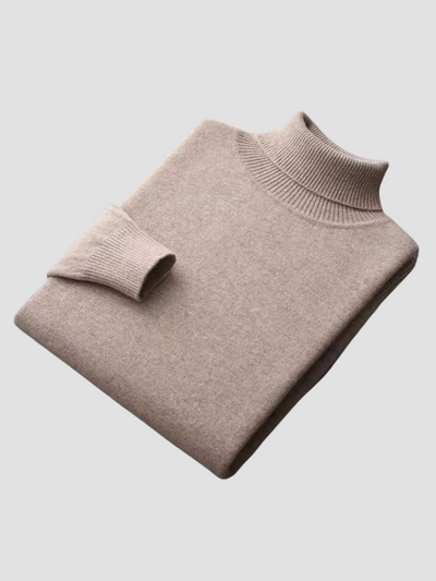 SAÚL | JERSEY DE CUELLO ALTO | LOOK MINIMALISTA Y VERSÁTIL