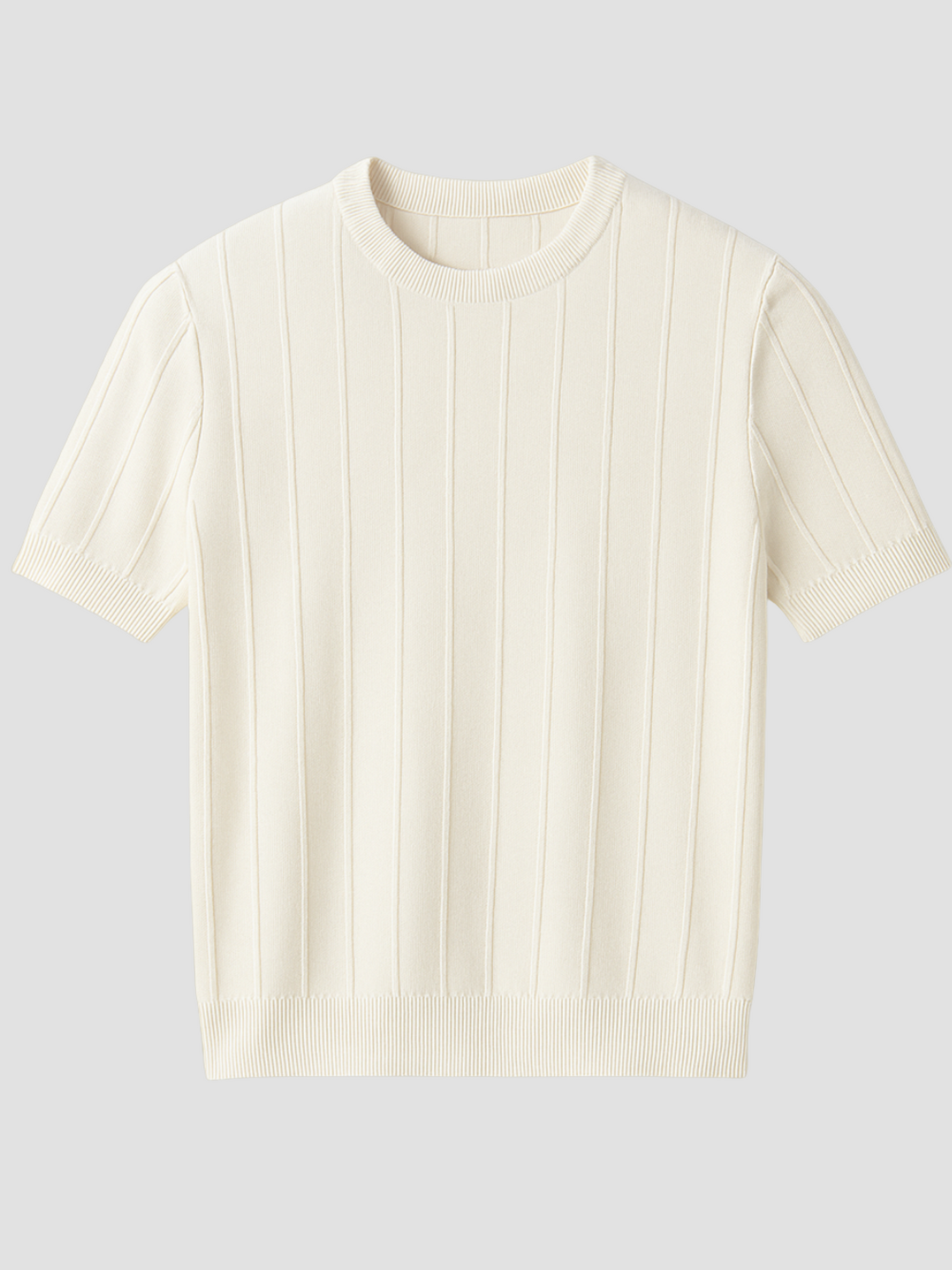DIEGO | CAMISETA PUNTO HOMBRE | TEXTURA ACANALADA