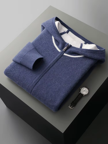 LÁZARO | CONJUNTO DE HOMBRE | SUDADERA Y PANTALÓN DE CACHEMIRA