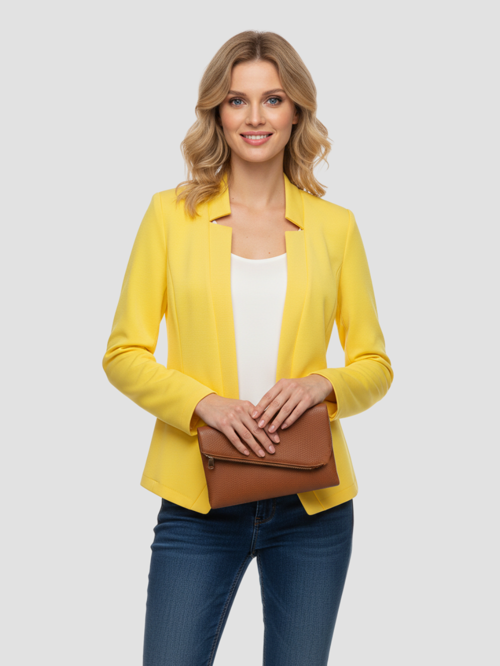 LYNAVERA | BLAZER ABIERTO DE MUJER – ELEGANCIA MODERNA Y VERSATILIDAD DIARIA