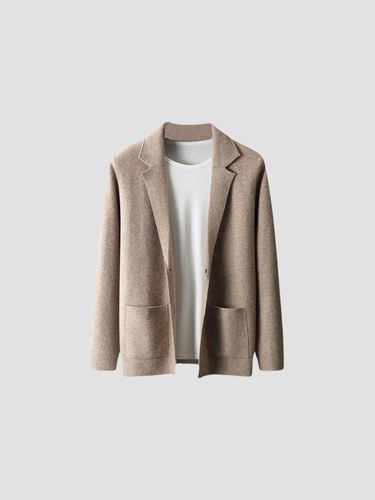 OCTAVIO | CÁRDIGAN DE HOMBRE | ESTILO BLAZER EN CACHEMIRA