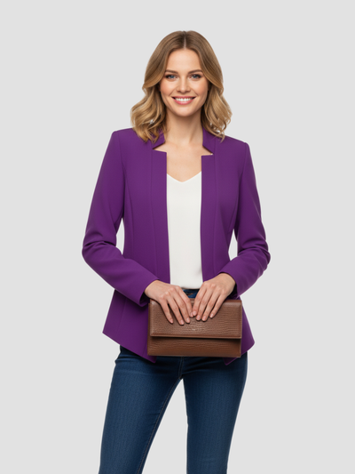 LYNAVERA | BLAZER ABIERTO DE MUJER – ELEGANCIA MODERNA Y VERSATILIDAD DIARIA