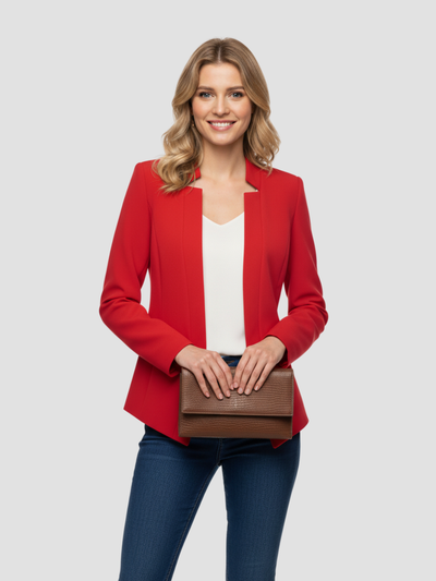 LYNAVERA | BLAZER ABIERTO DE MUJER – ELEGANCIA MODERNA Y VERSATILIDAD DIARIA