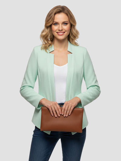 LYNAVERA | BLAZER ABIERTO DE MUJER – ELEGANCIA MODERNA Y VERSATILIDAD DIARIA