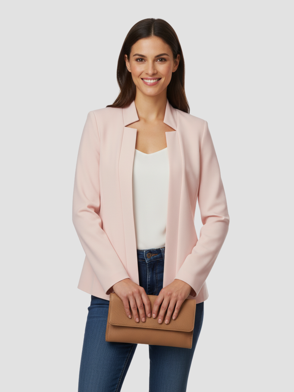 LYNAVERA | BLAZER ABIERTO DE MUJER – ELEGANCIA MODERNA Y VERSATILIDAD DIARIA
