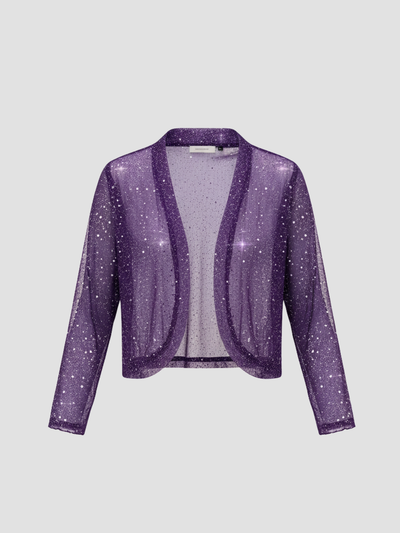 MARCELLUNE | BLAZER DE LENTEJUELAS PARA MUJER – ELEGANCIA RADIANTE PARA CUALQUIER OCASIÓN