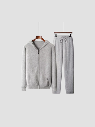 CELSO | CONJUNTO DE HOMBRE | SUDADERA Y PANTALÓN EN CACHEMIRA