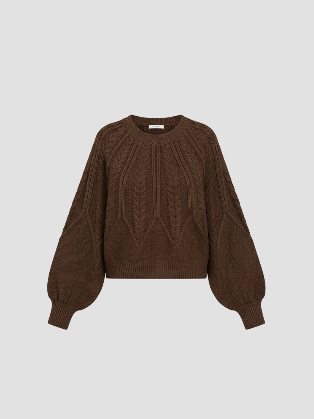 ELYNDRA | JERSEY DE PUNTO TRENZADO OVERSIZE – COMODIDAD ACOGEDORA Y ESTILO MODERNO