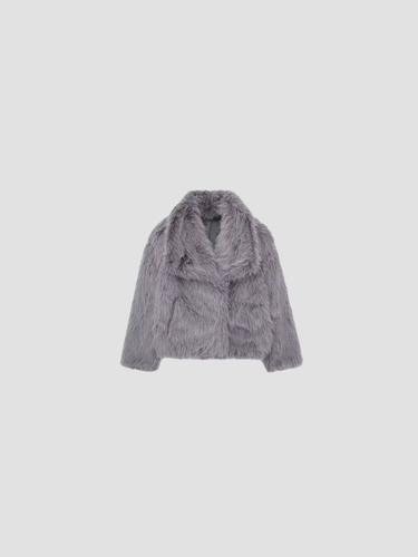 EVELINA | CHAQUETA DE PELUCHE – LUJO CONTEMPORÁNEO Y CALIDEZ SOFISTICADA