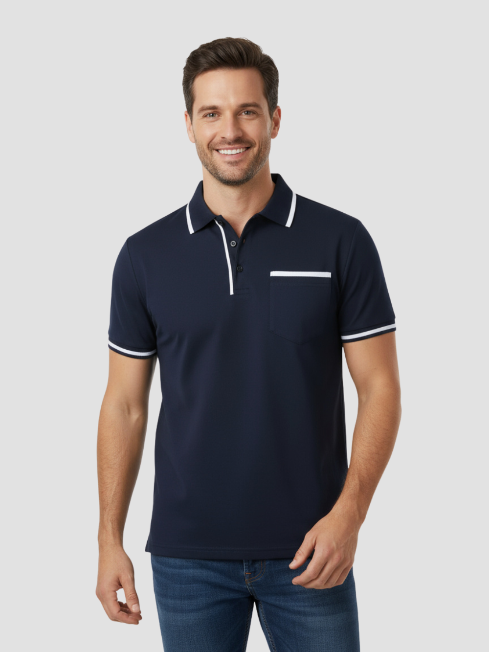 ISANDRO | POLO PARA HOMBRE | VERSATILIDAD PARA OTOÑO E INVIERNO