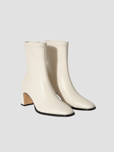 SERAPHELLE | BOTINES DE TACÓN PARA MUJER – ESTILO MINIMALISTA Y PRESENCIA REFINADA