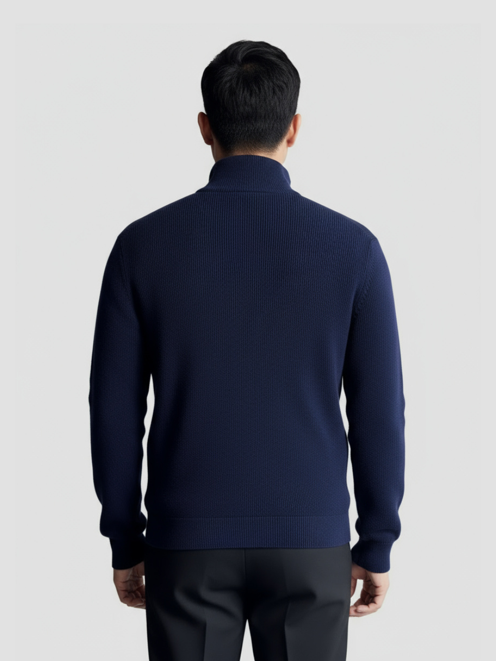 ORTEGA | VEST DE PUNTO CON CREMALLERA | ELEGANCIA VERSÁTIL