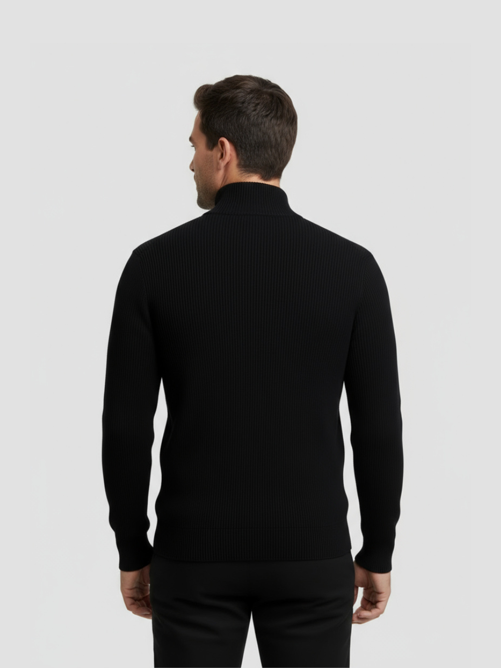 ORTEGA | VEST DE PUNTO CON CREMALLERA | ELEGANCIA VERSÁTIL