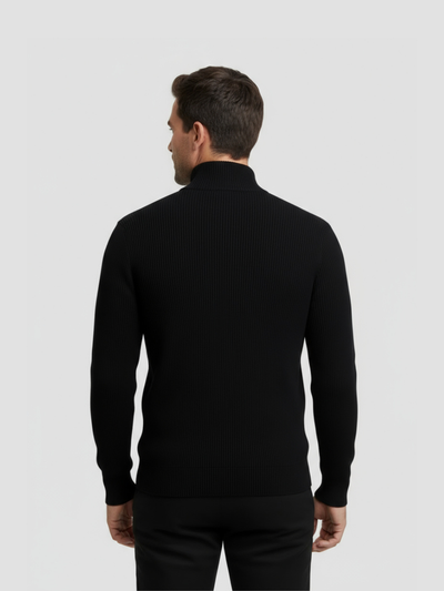 ORTEGA | VEST DE PUNTO CON CREMALLERA | ELEGANCIA VERSÁTIL