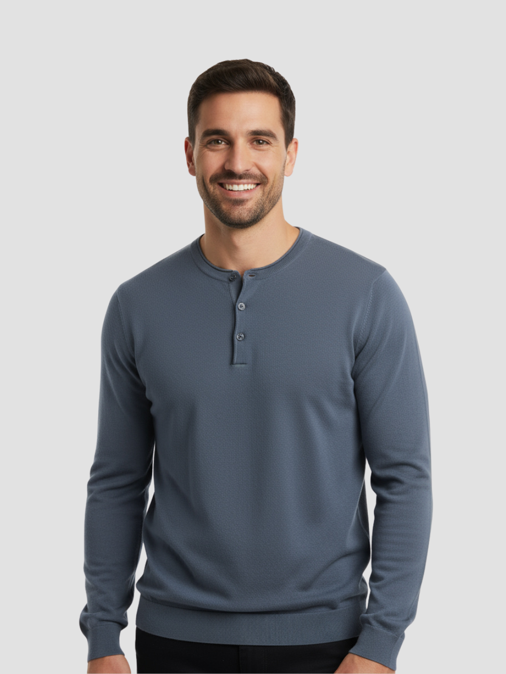 ERMIDA | HENLEY DE PUNTO | DISEÑO CLÁSICO Y CÓMODO