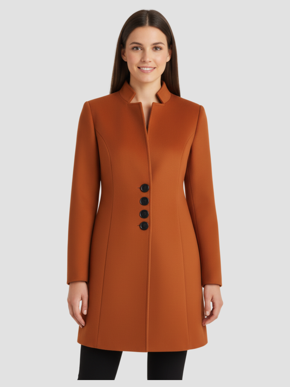 AVARIENNE | ABRIGO LARGO DE MUJER – SOFISTICACIÓN ATEMPORAL EN CADA DETALLE