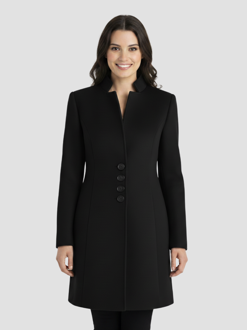 AVARIENNE | ABRIGO LARGO DE MUJER – SOFISTICACIÓN ATEMPORAL EN CADA DETALLE