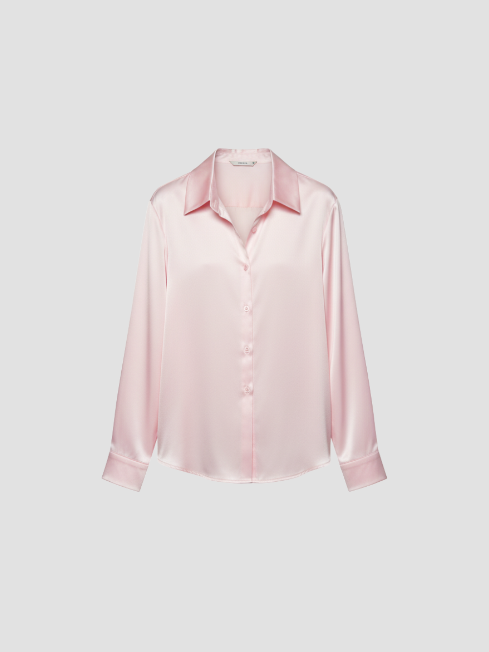 SOLENNE | BLUSA DE SATÉN PARA MUJER – ELEGANCIA ATEMPORAL CON ACABADO LUMINOSO