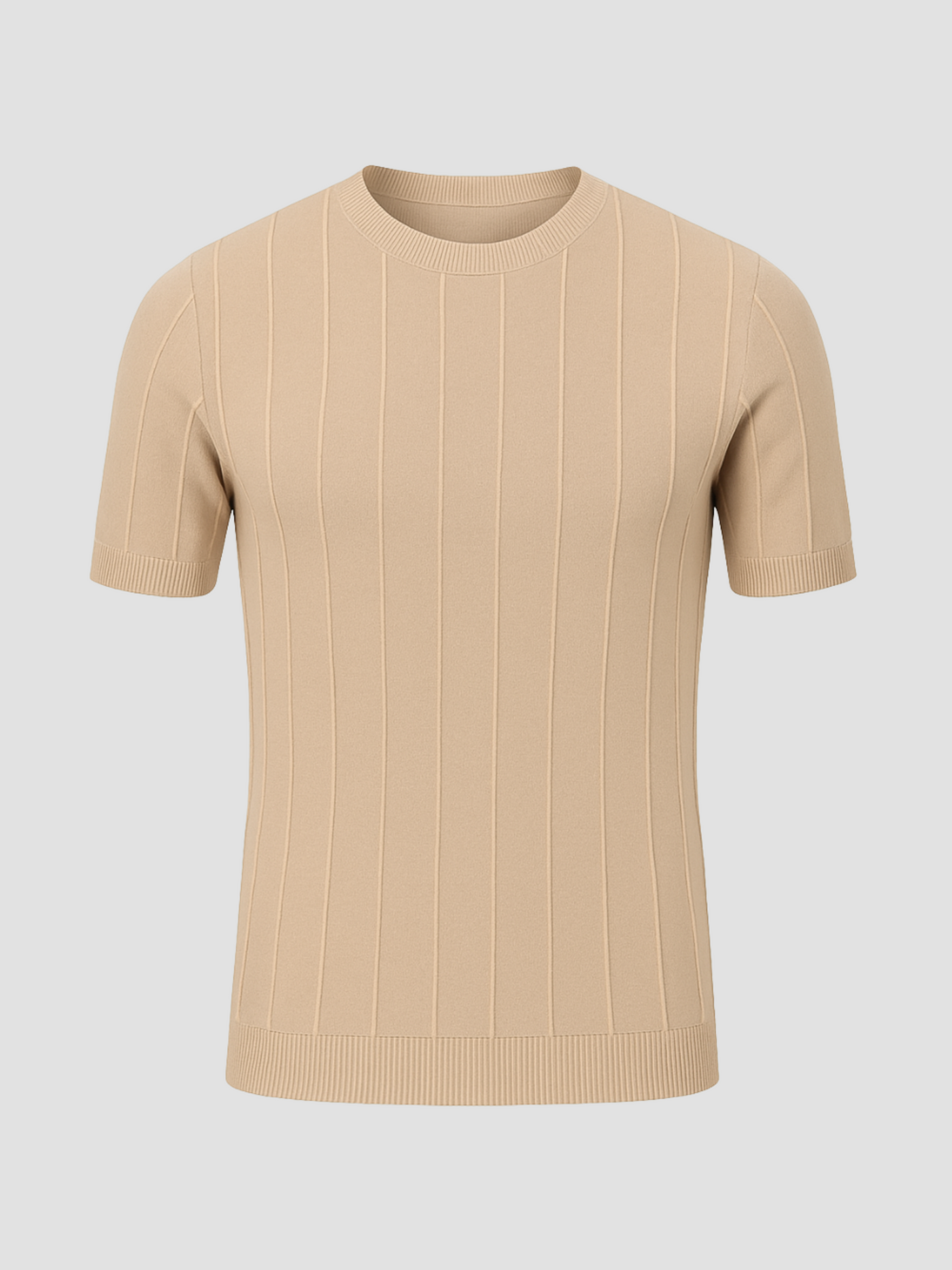 DIEGO | CAMISETA PUNTO HOMBRE | TEXTURA ACANALADA
